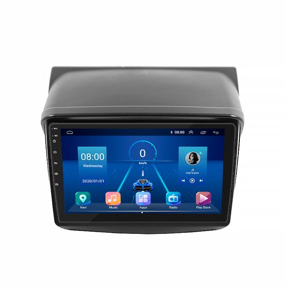 Штатна магнітола 9" Lesko для Mitsubishi Pajero Sport II 2008-2013 4/64Gb/ 4G/ Wi-Fi/ CarPlay Митцубиси