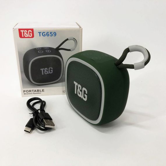 Bluetooth музыкальная колонка TG659, Колонка акамуляторна, Музыкальные колонки для улицы SJ-63 | Зображення 1