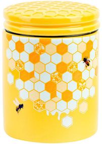Банка керамічна "Sweet Honey" 650мл для сипучих продуктів, жовтий