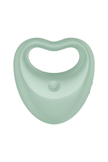 Гібридний вібратор Satisfyer Perfect Pair 3 (ерекційне кільце, вібратор на палець) у формі Серця sexstyle | Зображення 1