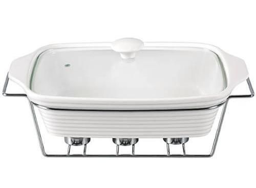 Марміт Kamille Food Warmer керамічна форма 3л 38см з підігрівом | Зображення 1