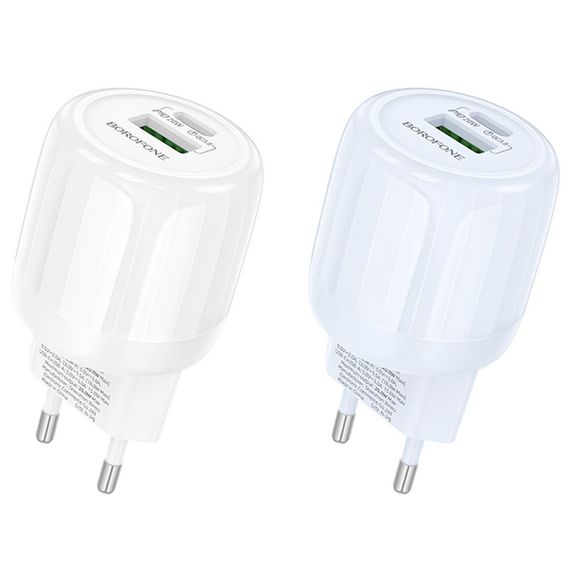 МЗП Borofone BA93A Lustrous PD20W+QC3.0 (1USB-A/1C)