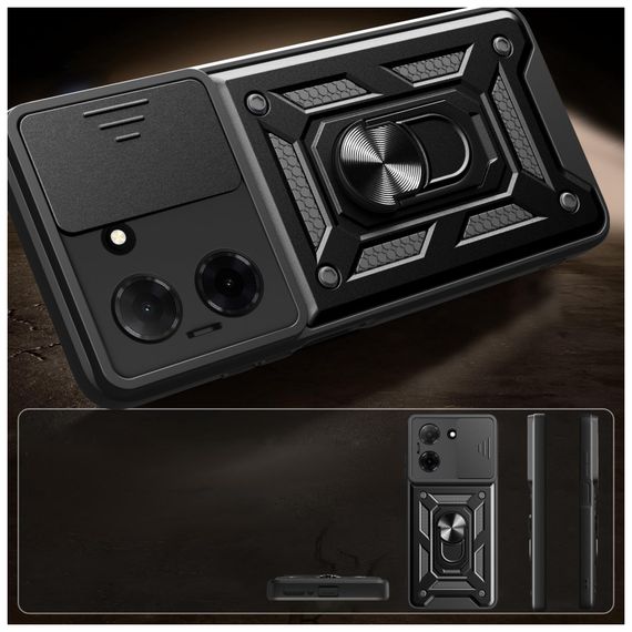 Чохол до мобільного телефона BeCover Military Xiaomi Redmi A5 / Poco C71 Black (713543) | Зображення 6