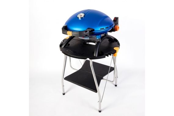 КОМПЛЕКТ Портативний переносний газовий гриль O-GRILL 900, синій + шланг в подарунок! Код: 011683 | Зображення 6