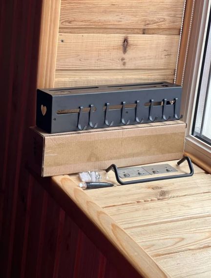 Настінна багатофункціональна стійка для зберігання кухонного приладдя 30 см | Зображення 1