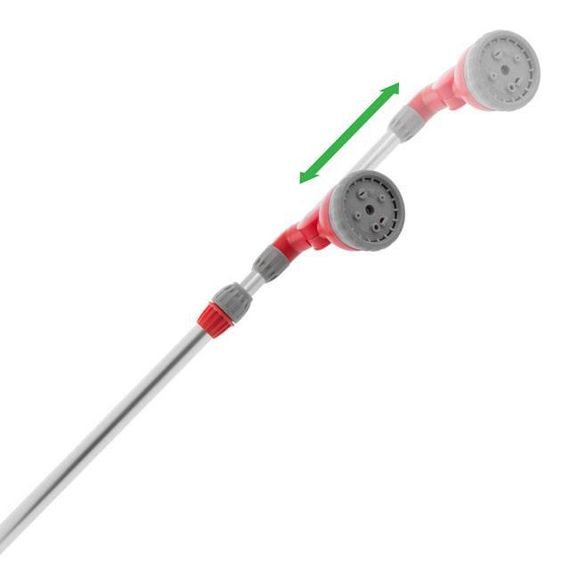 Пістолет-розпилювач для поливу на телескопічній штанзі 90-120 см, 9 функцій INTERTOOL GE-0043 | Зображення 5