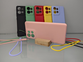 Motorola Edge 50 Протиударный чохол Софт Тач чохол рожевий