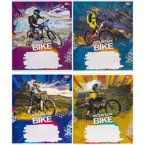 Тетрадь ученическая А5/18 лин. Mountain Bike 3528M Мрії збуваються (4820036480197)