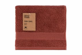 Рушник ARDESTO махровий SuperSoft, теракота, 50х90см, 100% бавовна (ART2250RT)
