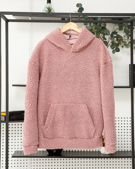 Худи Ведмедик розовый S M