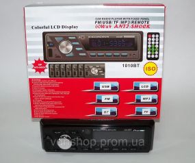 Автомагнитола 1010ВТ Bluetooth