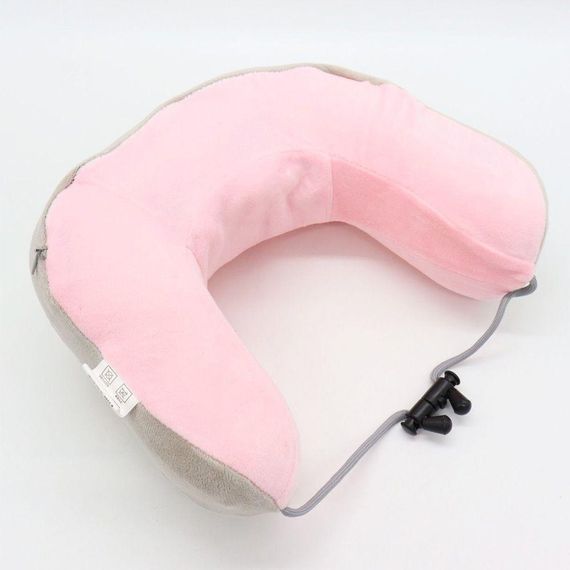 Бездротова масажна подушка для шиї з USB, U-Shaped Upgrade Vibration Pillow / Вібраційна подушка-масажер з пам'яттю | Зображення 7