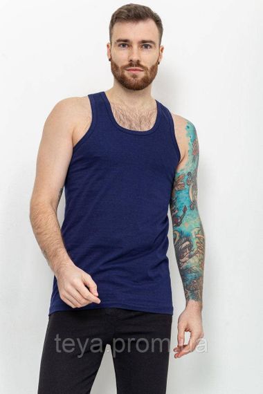 Майка чоловіча натільна колір синій розміри XL, XXL, XXXL FA_006335