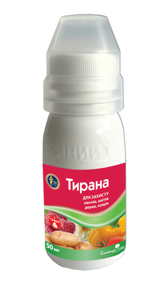 Протруйник Тирана 50 мл  Сімейний сад