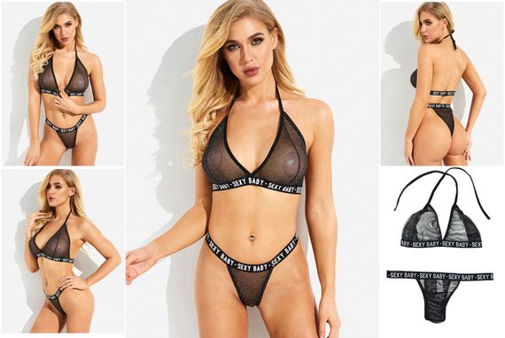 Еротичний комплект Babydoll 46 M/L 3335 | Зображення 7