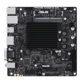 Материнська плата ASUS PRIME N100I-D D4-CSM CPU Intel N100 Quad-Core 2.0GHz 1xDDR4 SO-DIMM D-Sub HDMI DP Com mITX 90MB1F70-M0EAYC