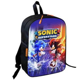 Рюкзак школьный детский Супер Соник  "Super Sonic" 36х27 см  для мальчика (01149)