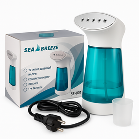 Отпариватель ручной портативный для одежды SeaBreeze, Отпариватель безопасный, Парогенератор ручной WQ-43