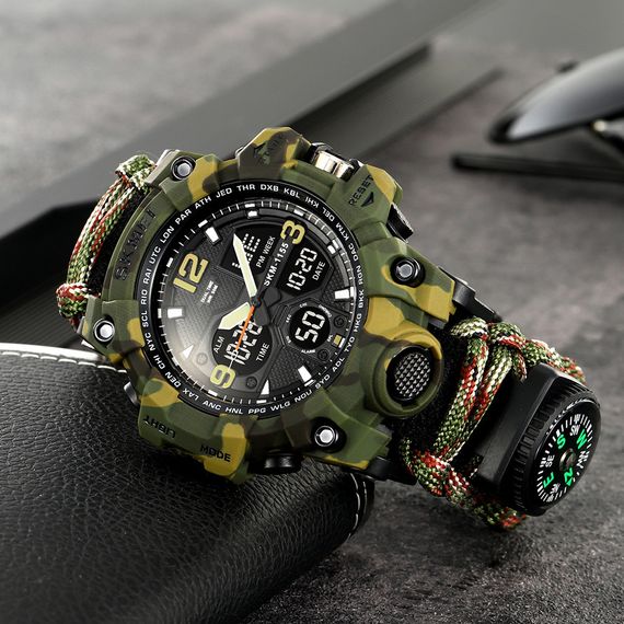 Skmei 1155BNCMGN Camo Green | Зображення 5