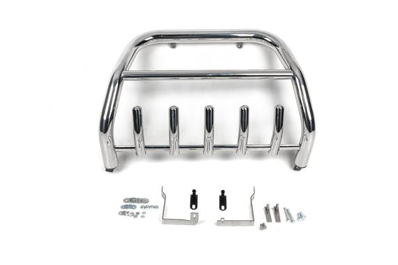 Кенгурятник WT003 (нерж.) для Kia Sportage 2004-2010 гг | Зображення 7