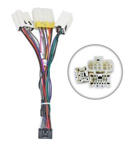 Перехідник живлення серії QIV з адаптером CAN-BUS для Nissan QBR-W NS-0512 (дрот)