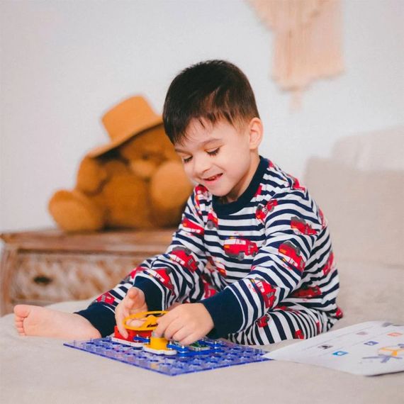 Електронний конструктор "201 СХЕМА" DOKA D70706 звук та світло | Зображення 5