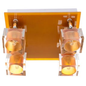 Светильник спот поворотный накладной HTL-147/4 G9 Orange