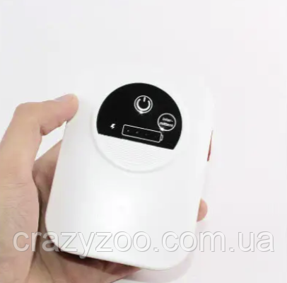 Компресор для акваріума SunSun CP-602 двоканальний на акумуляторі 1.5 Вт 2 л/хв до 200 л | Зображення 1