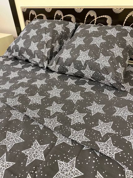 Комплект постельного белья Soft полуторный Звезды 150х215 см | Зображення 1