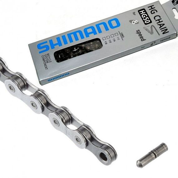 Велосипедная цепь Shimano CN-HG50 6/7/8 скоростей XMN-047