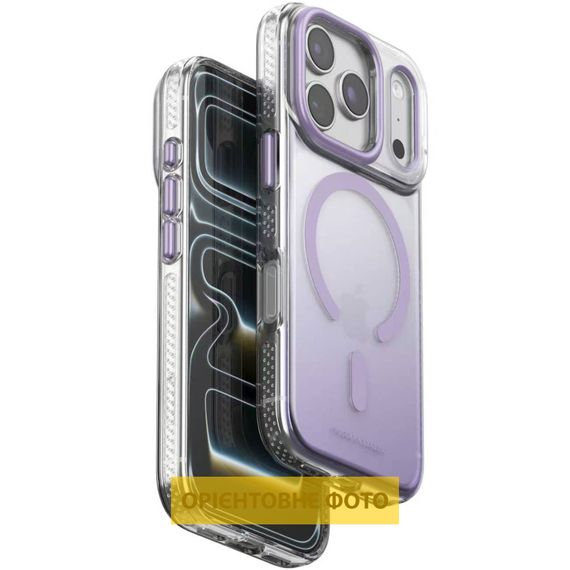 Чохол TPU+PC Puloka Resplendent with Magnetic Fit для Apple iPhone 15 (6.1") Purple