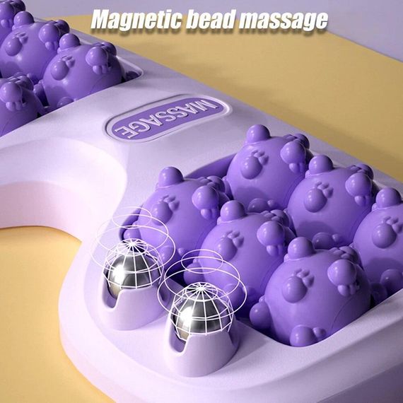 Роликовий магнітний масажер для стоп Cat Claw Style Foot Massager Акупунктурна терапія для ніг | Зображення 4