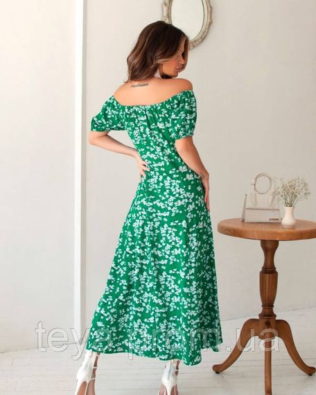 Плаття для жінок колір зелений розмір XL FI_007831 | Зображення 2
