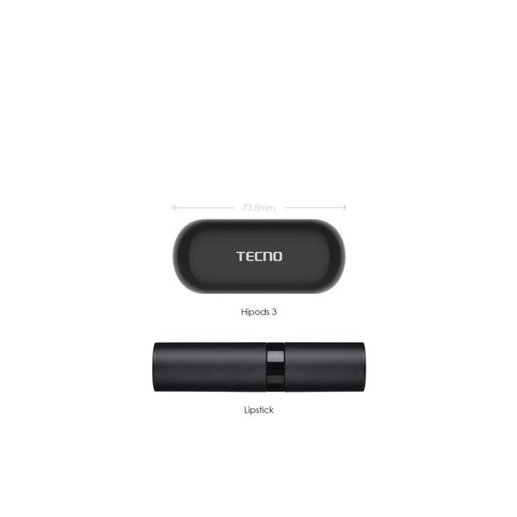 Навушники Tecno Hipods H3 Black (4895180768019) | Зображення 2