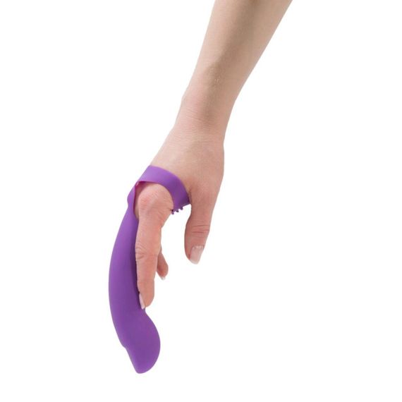 Насадка на палець Simple&True Extra Touch Finger Dong Purple Sex Aura | Зображення 3