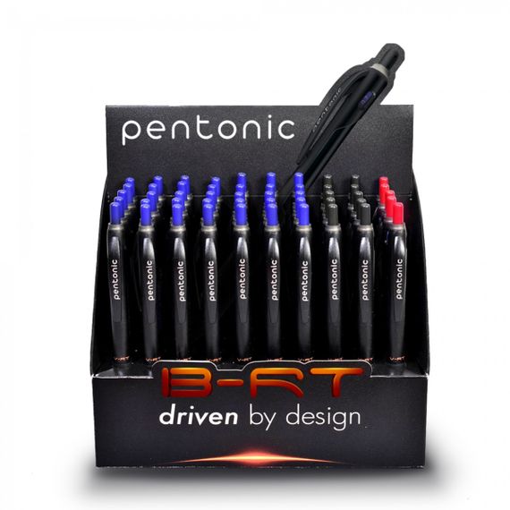 Набір кулькових автоматичних ручок Pentonic 412206 50 шт/уп | Зображення 1