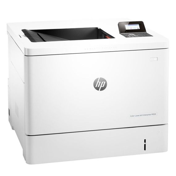 Принтер HP Color LaserJet Managed M553dnm / Лазерная цветная печать / 1200x1200 dpi / A4 / 38 стр/мин / Ethernet, USB 2.0 / Дуплекс б/у | Зображення 1