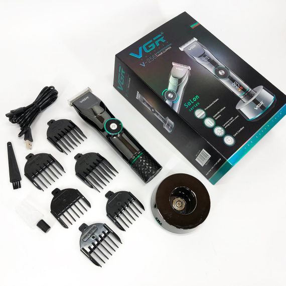 Професійна бездротова машинка для стрижки волосся та бороди VGR V-256, бездротова електробритва | Зображення 1
