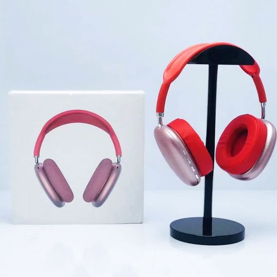 Бездротові навушники Bluetooth P9 STEREO, Бездротові bluetooth earphones. Колір: червоний | Зображення 2