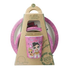 Набір дитячого посуду Stor LOL Surprise - Glam, Bamboo Set (Stor-01255)