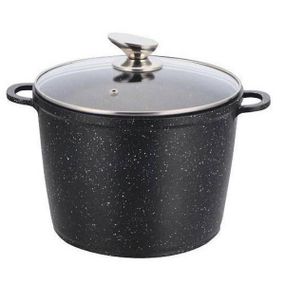 Каструля-казан мармурове покриття 10л зі скляною кришкою Benson BN-300