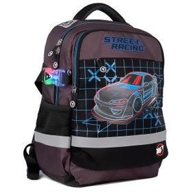 Рюкзак шкільний YES S-52 Ergo Street Racing 559569 13 л