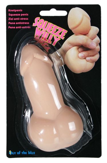 Фалоімітатор-антистрес Squeeze Penis, 13 см Sex Aura | Зображення 6