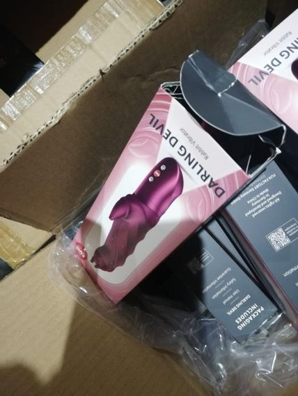 Вибратор Fun Factory Darling Devil Wine Red (мятая упаковка!!!) Sex Aura | Зображення 1