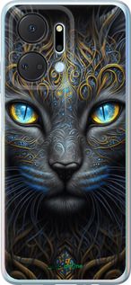 Чохол на Huawei Honor X7A Кішка "5548u-2981-2448"