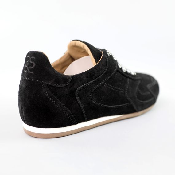 Кеди жіночі замшеві 591736 Чорні 36 37 38 39 40 41 | Зображення 5