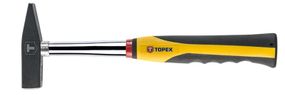 Молоток столярный TOPEX 500 г, металлическая рукоятка (02A715)