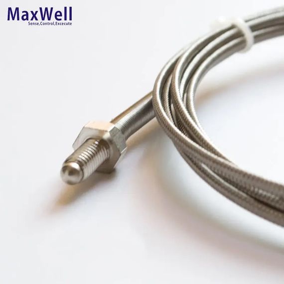 Термопара устойчивый к высоким температурам  типа PT100 с датчиком температуры Maxwell M8 1м | Зображення 1