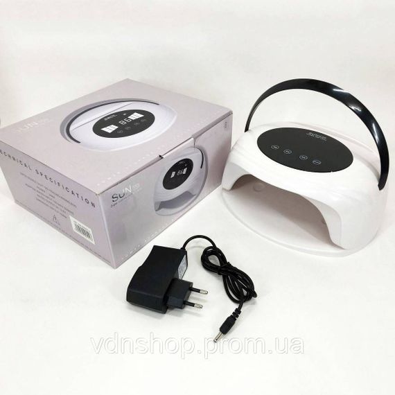 УФ світлодіодна лампа для нарощування нігтів LED+UV, Дитяча сушарка для манікюру, Манікюрна сушарка GV-86 | Зображення 5