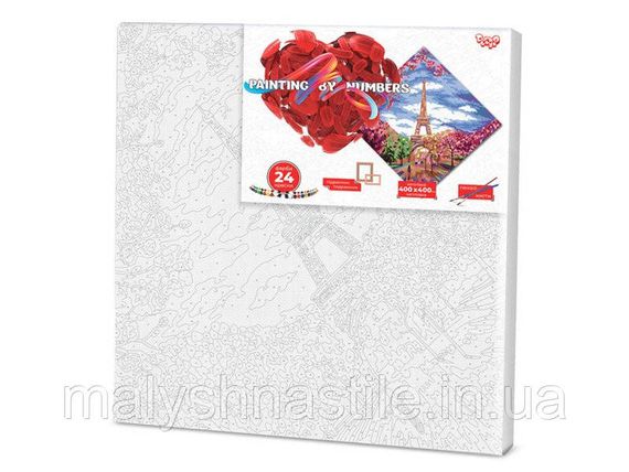 Картина по номерам. "Весна в Париже" 40*40см KpNe-02-02 | Зображення 1